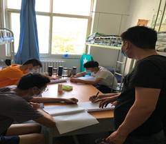 杜老师巡考照片